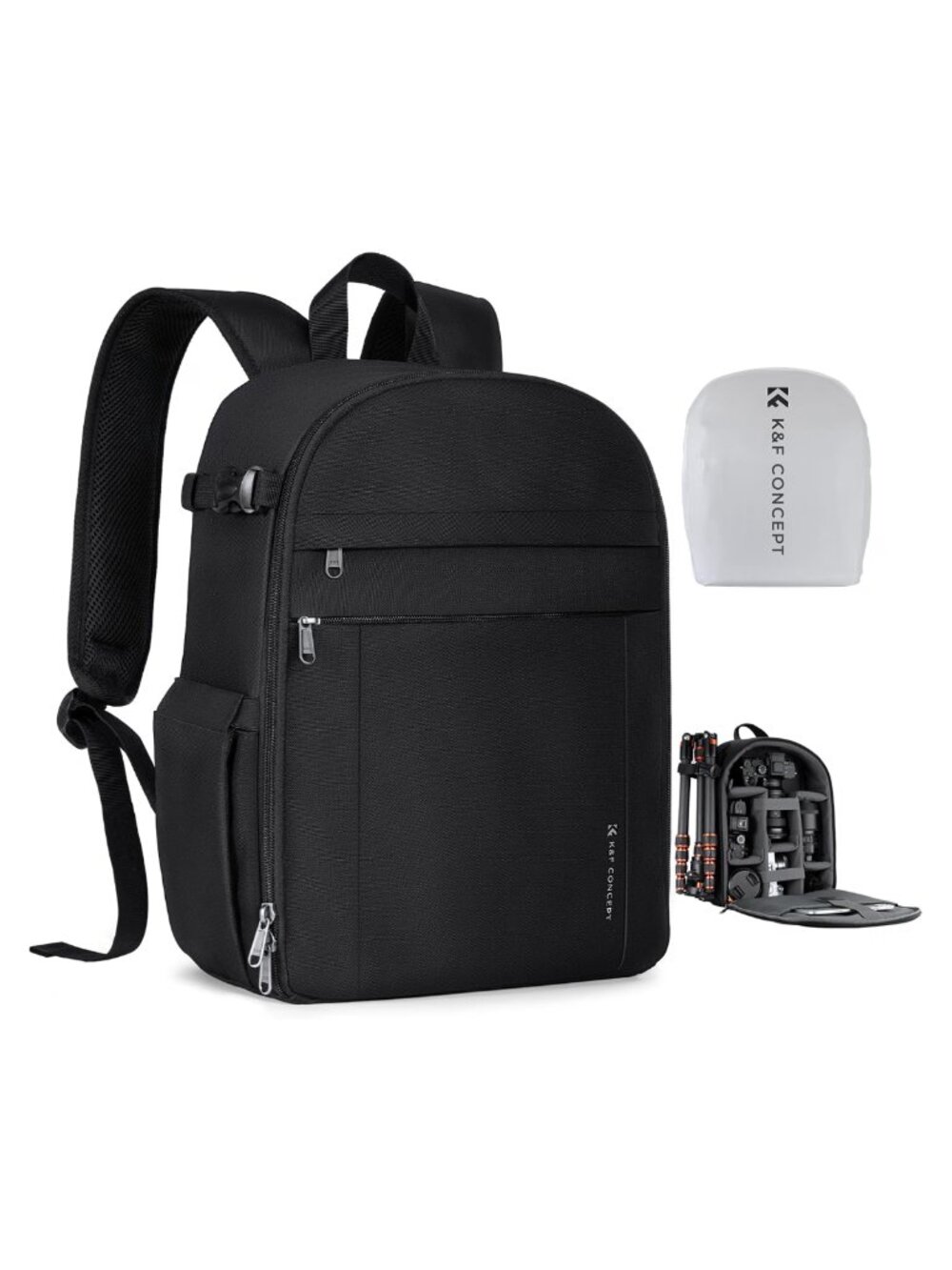 Lightweight Camera Backpack Fits DSLR Laptop Tripod Holder Photography Bag